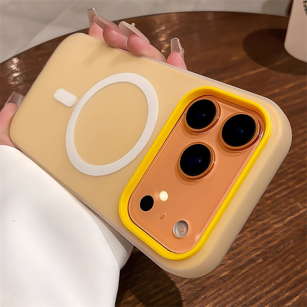 "2-in-1 Magnetische Rutschfeste Handyhülle für iPhone 17 Pro Max, Stoßfest und Kratzfest, Mattes Design in Vielfältigen Farben"