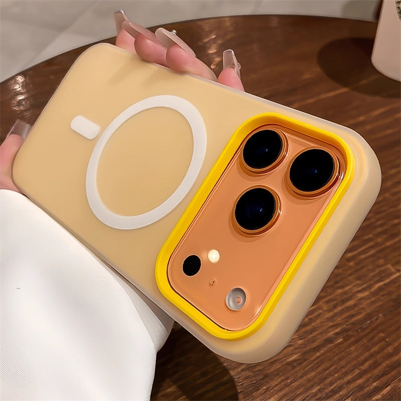 "2-in-1 Magnetische Rutschfeste Handyhülle für iPhone 17 Pro Max, Stoßfest und Kratzfest, Mattes Design in Vielfältigen Farben"