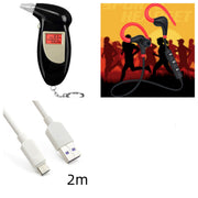 "BT-01 Big Horn Sportliches Bluetooth Headset - Kabellose Ohrhörer, Bluetooth 4.1, Leichtgewicht, HD-Anrufe, Lärmreduktion, 10m Reichweite, Farbauswahl"