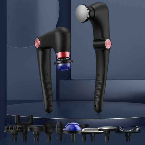 "Fitness-Muskelentspannungs-Massager mit Heiß- und Kaltkompressen - Einstellbare Myofasziale Freisetzungspistole, Geräuscharm & Multifrequenz-Inverter"