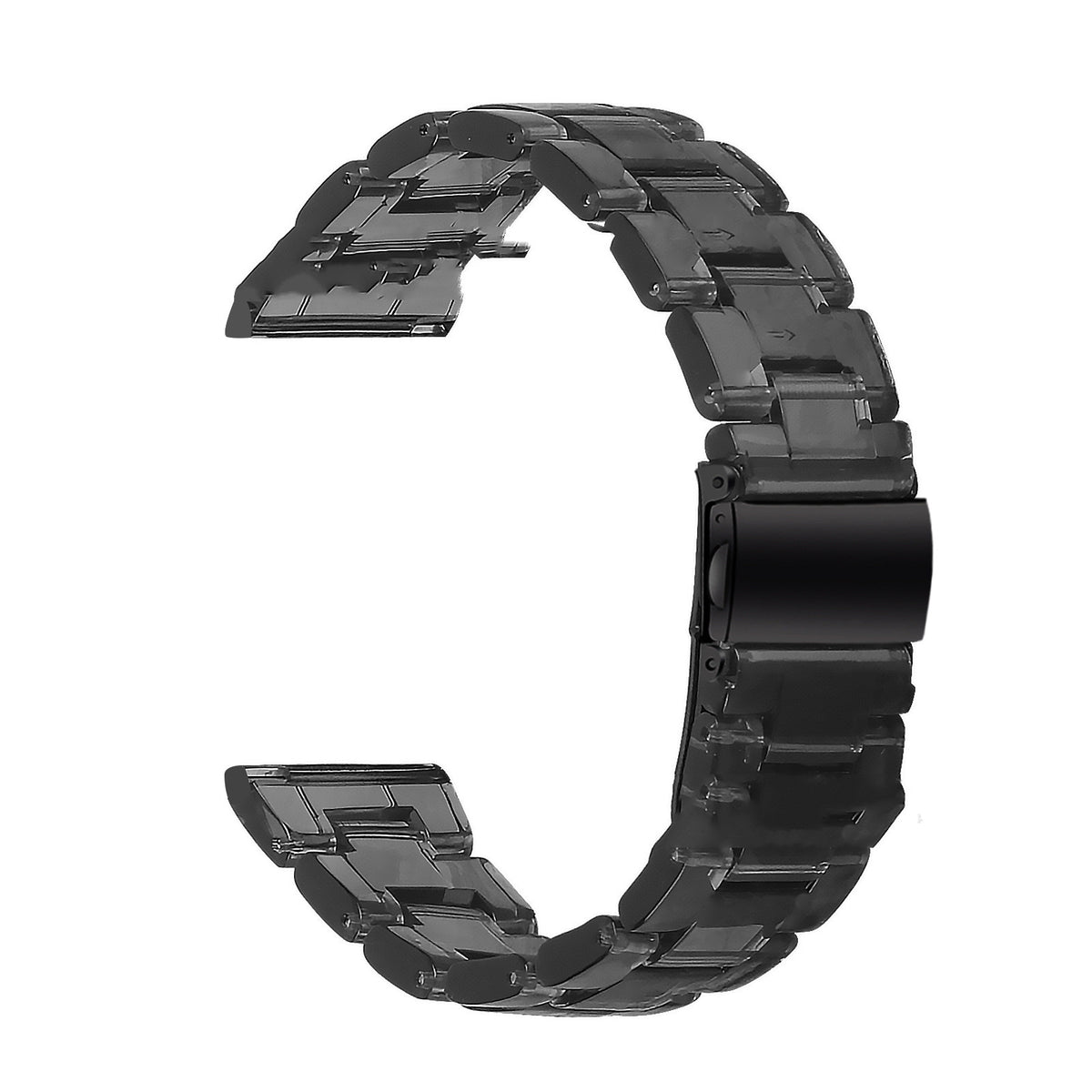 "Vielseitiges Resin Armband für Smartwatches - Kompatibel mit Samsung und Non-Samsung Marken in Vielfältigen Farben"