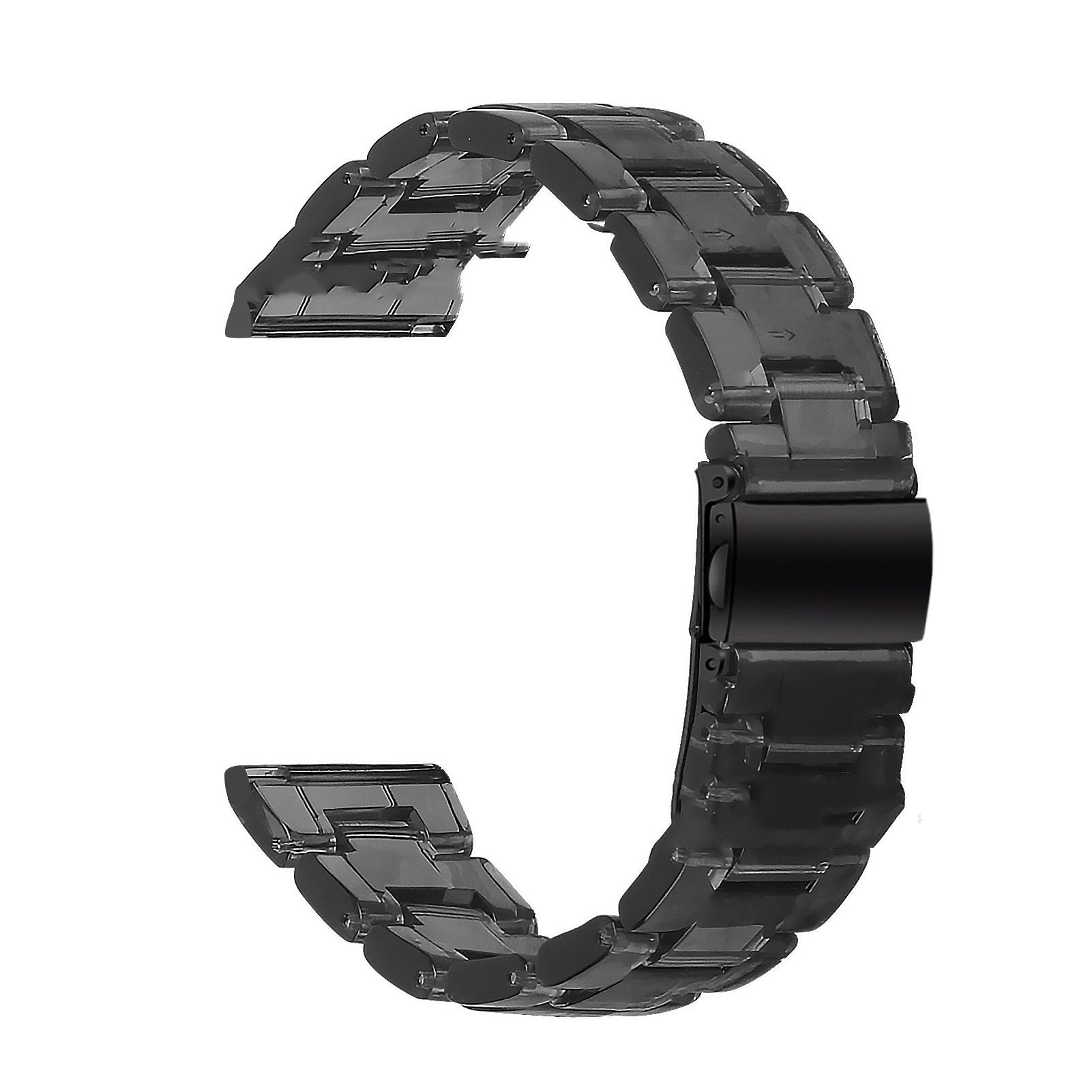 "Vielseitiges Resin Armband für Smartwatches - Kompatibel mit Samsung und Non-Samsung Marken in Vielfältigen Farben"