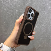 "Robuste Magnetische Drehbare Handyhülle mit Standfunktion - Stoßfest, Kratzfest, Abdrucksicher, Kompatibel mit iPhone"