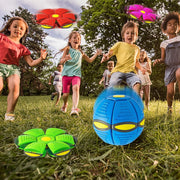 "Interaktives UFO-Haustierspielzeug: Robuster Flugball für Hunde, Leuchtender Magic Ball, Outdoor-Spaß & Training, Ideal für Kinder und Hunde, Perfektes Geschenk"