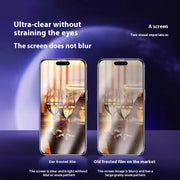 "Neuer Staubfreier Mattglas Displayschutz für iPhone Modelle - Anti-Fingerabdruck, HD-Beschichtung"