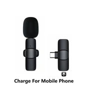 "Kompaktes, Drahtloses Lavalier-Mikrofon für iPhone & Android - Perfekt für Live-Übertragungen, Gaming und Interviews mit Langer Akkulaufzeit"