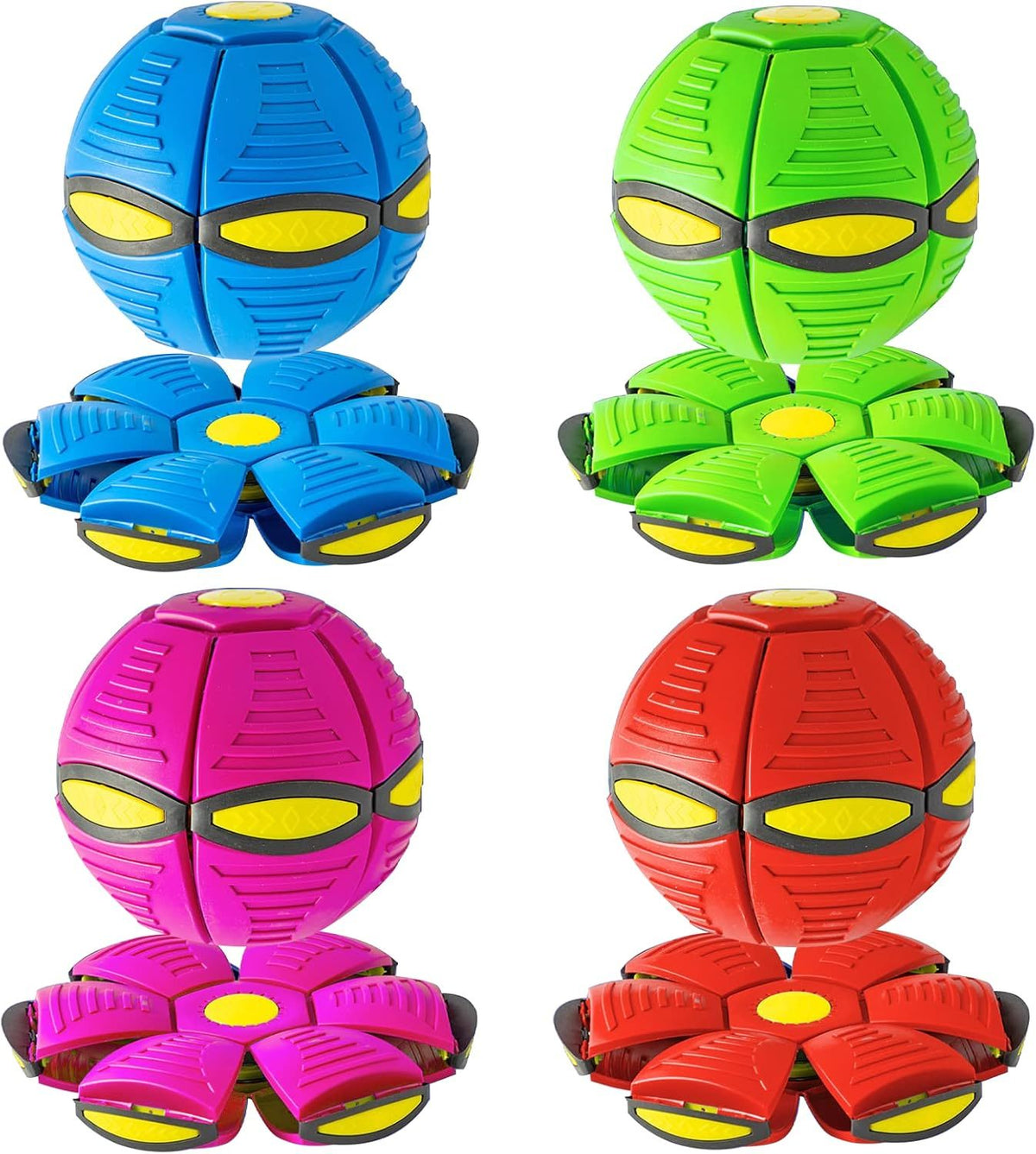 "Interaktives UFO-Haustierspielzeug: Robuster Flugball für Hunde, Leuchtender Magic Ball, Outdoor-Spaß & Training, Ideal für Kinder und Hunde, Perfektes Geschenk"
