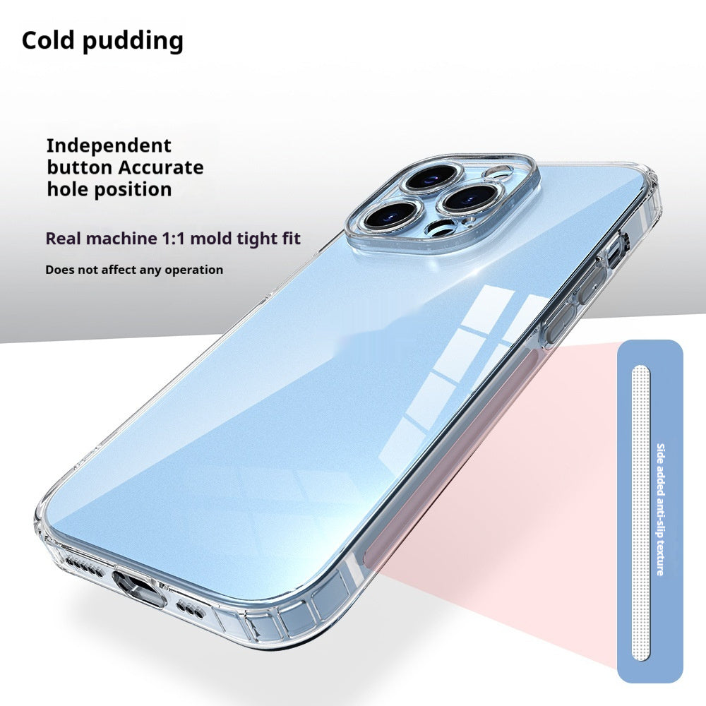"Airbag Stoßfestes Rundum Transparentes Weiches Hülle - Präzisionsgeschnittenes 3-in-1 Schutz für Apple iPhone Modelle, TPU Material"