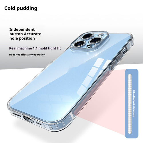 "Airbag Stoßfestes Rundum Transparentes Weiches Hülle - Präzisionsgeschnittenes 3-in-1 Schutz für Apple iPhone Modelle, TPU Material"