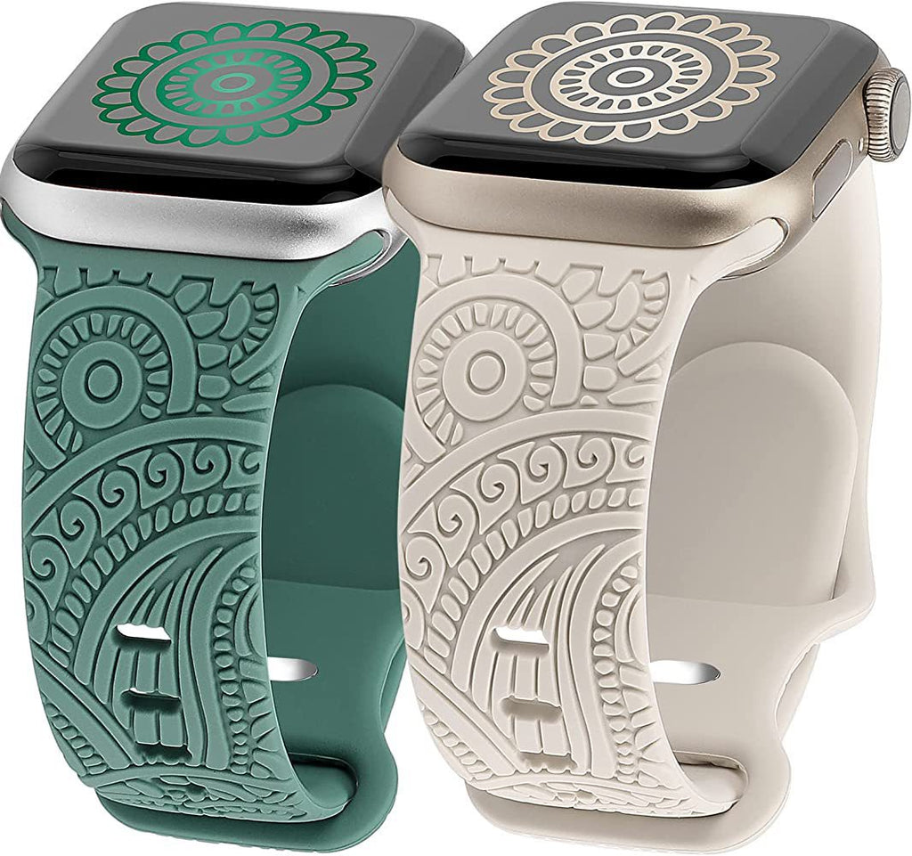 "Modisches  Apple Smartwatch Armband für 38/42/44/45/49mm - Kompatibel mit allen Apple Modellen"