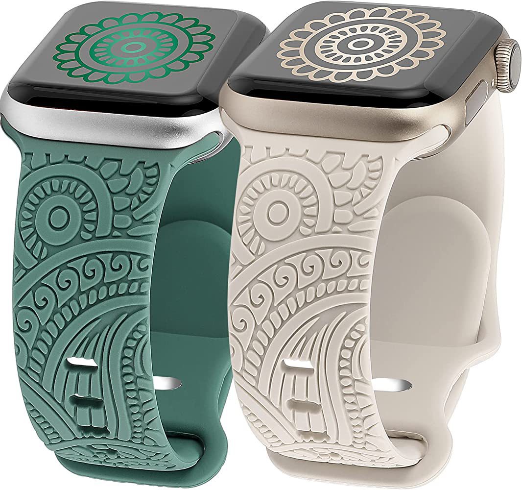 "Modisches  Apple Smartwatch Armband für 38/42/44/45/49mm - Kompatibel mit allen Apple Modellen"