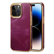 "Handgefertigte Luxus Leder Handyhülle - Umweltfreundlich, Ultra-Dünn & Vollschutz - Perfekte Passform für iPhone Modelle"