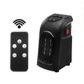 "Tragbarer Mini Keramik Heizlüfter für Zuhause und Büro, Elektrischer Raumluft Heizer mit einstellbarer Temperatur, Timing-Funktion und drehbarem EU-Stecker"