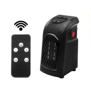 "Tragbarer Mini Keramik Heizlüfter für Zuhause und Büro, Elektrischer Raumluft Heizer mit einstellbarer Temperatur, Timing-Funktion und drehbarem EU-Stecker"