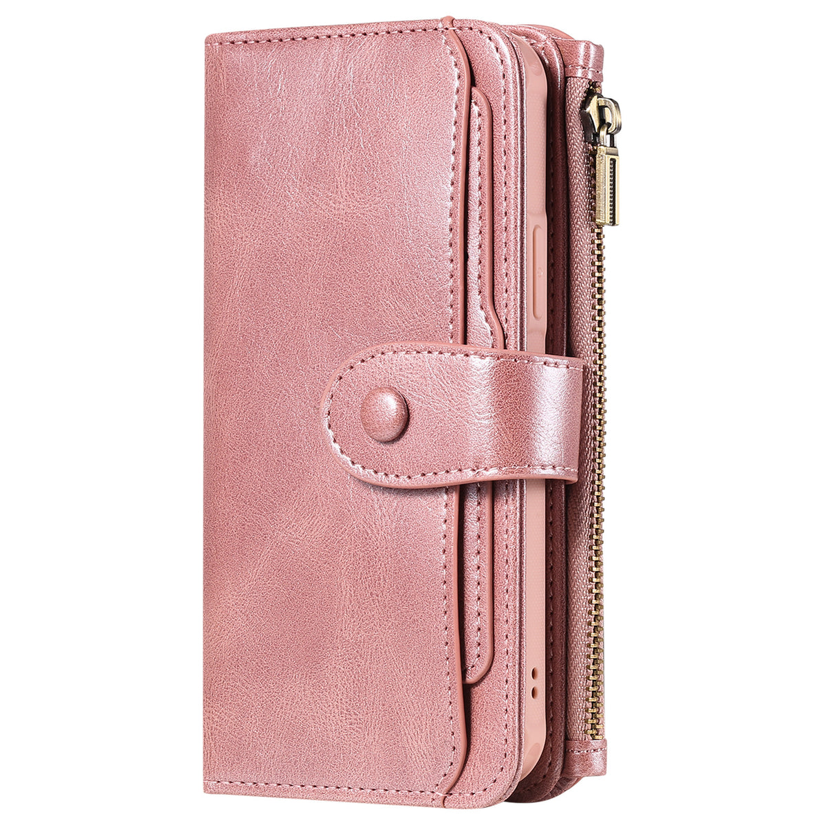 "Multifunktionale Retro Leder Handyhülle mit Kartenfach, Magnet & Anti-Fall Schutz, Kompatibel mit 16+ Modellen"