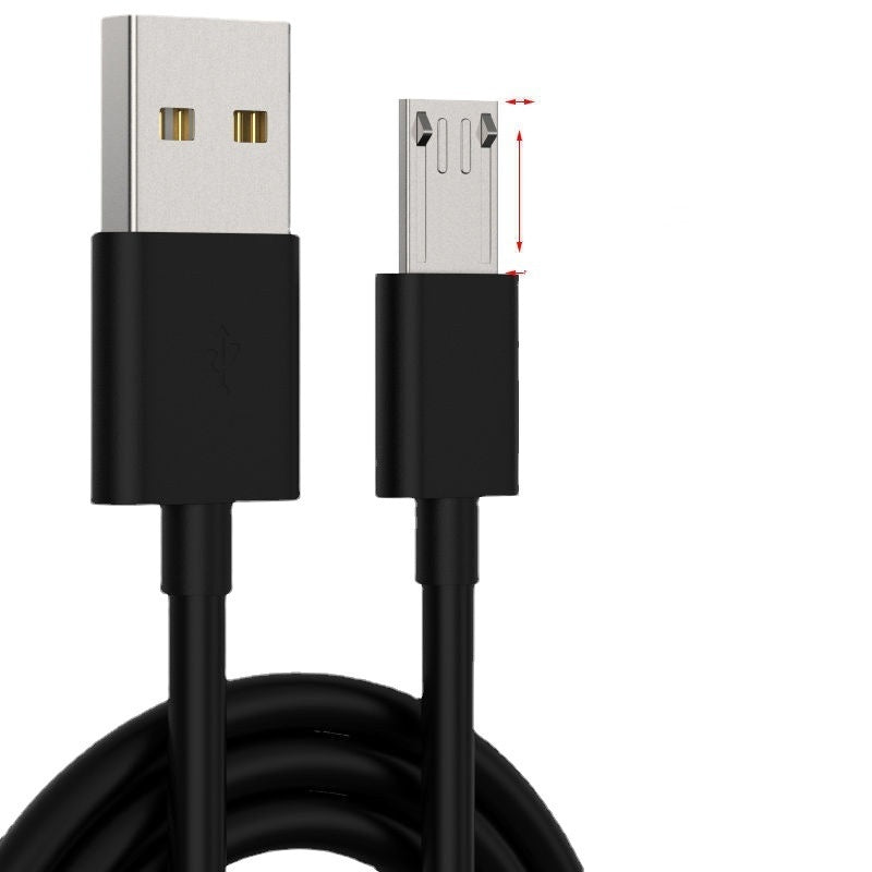 "Hochgeschwindigkeits USB Typ-C Adapter für Schnellladung und Datenkabel - 1m Länge, PVC Material, Schwarz/Weiß"