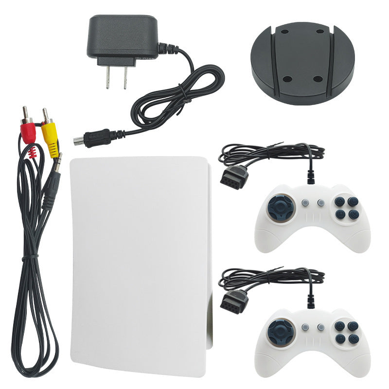 "Nostalgic Retro P5 Mini TV GS5: Kompakte Spielekonsole mit 620 vorinstallierten Spielen - Perfekt für Familienabende"