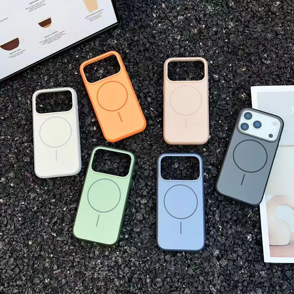 "17-in-1 AI Fotografie-Tasten Handyhülle, Magnetisch, Schutz & Stilvoll, Kompatibel mit Apple, Verschiedene Farben"