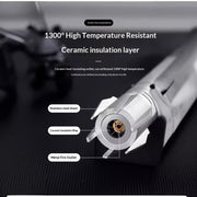 "Hochtemperatur Outdoor Grill Metall Flammbrenner - Windfest, Minimalistischer Stil, Ideal für Haus Einweihungsfeiern"