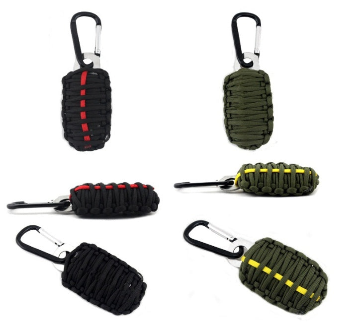 "EDC.1991 Outdoor Survival Kit: 15-in-1 Karabiner Set für Camping, Klettern & Radfahren - Kompakt und Stilvoll"