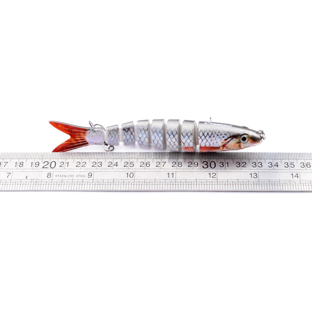 "Premium Hecht & Karpfen Angelköder - Robuste, Mehrteilige Hardbaits für Verbesserte Wurfweiten & Fischfang-Erfolg"