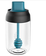 "Hochwertiges Airo Gewürzglas 250ml mit Löffel und Deckel - Premium Küchenhelfer in Schwarz, Blau und Schwarz"