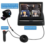 "HD Babyüberwachungs-Display 4,3" - Kompakt, Robust und Vielseitig für Sichere Babyüberwachung"