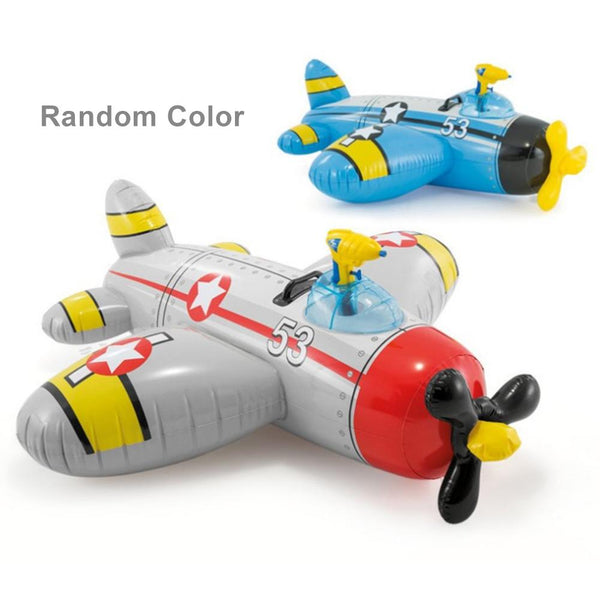 "INTEX-Kämpfer Aufblasbares Wasserspielzeug für Kinder, mit Wasserkanone, Geeignet für Über 3-Jährige, 132CM×130CM"
