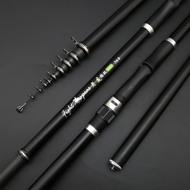 "Rod Rocky Carbon-Angelrute für Hochsee, Leichte und Starke 7-Segment-Konstruktion, Ideal für Felsfischen und Ozeanabenteuer"