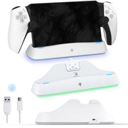 "PlayStation Portable Handheld Konsole Ladestation - Typ-C, Speicherfunktion, ABS Material, mit Zubehör"
