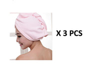 Damen-Haartrockner-Mütze / Absorbierendes Haarhandtuch