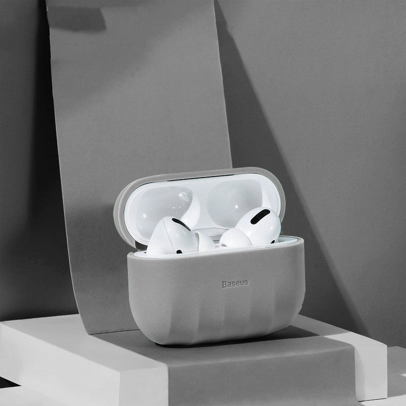 "Hochwertige Silikonhülle für Apple AirPods Pro - Lebensmittelechtes Material, Kompatibel mit iPhone Modellen"