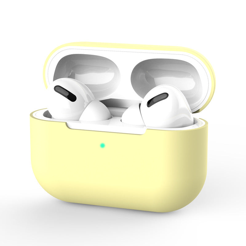 "Premium Silikon Schutzhülle für AirPods Pro - Kompatibel mit Apple iPhone Modellen"