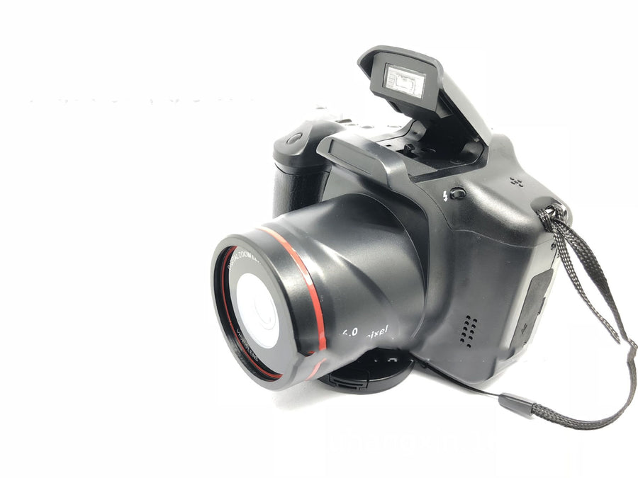 "XJ05 Digitalkamera - 16MP, 16x Digitalzoom, 1080p Auflösung, 2,4 Zoll LCD, SD Karten Speicher, Mono Mikrofon"
