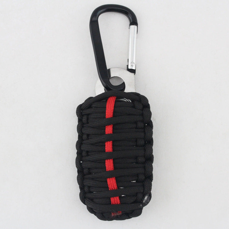 "EDC.1991 Outdoor Survival Kit: 15-in-1 Karabiner Set für Camping, Klettern & Radfahren - Kompakt und Stilvoll"