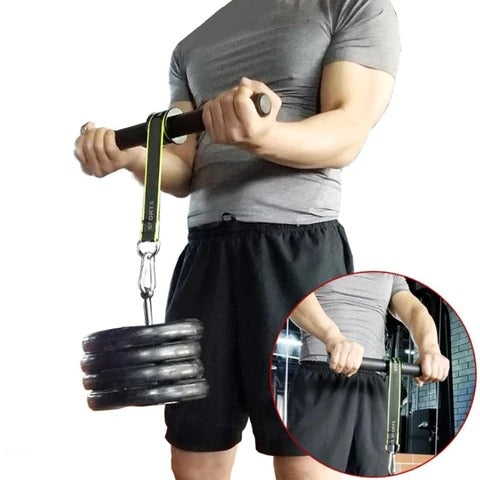 "Robuste Armtraining Fitnessgerät mit Stahl-Nylon-Griff und EVA, 150kg Tragfähigkeit"