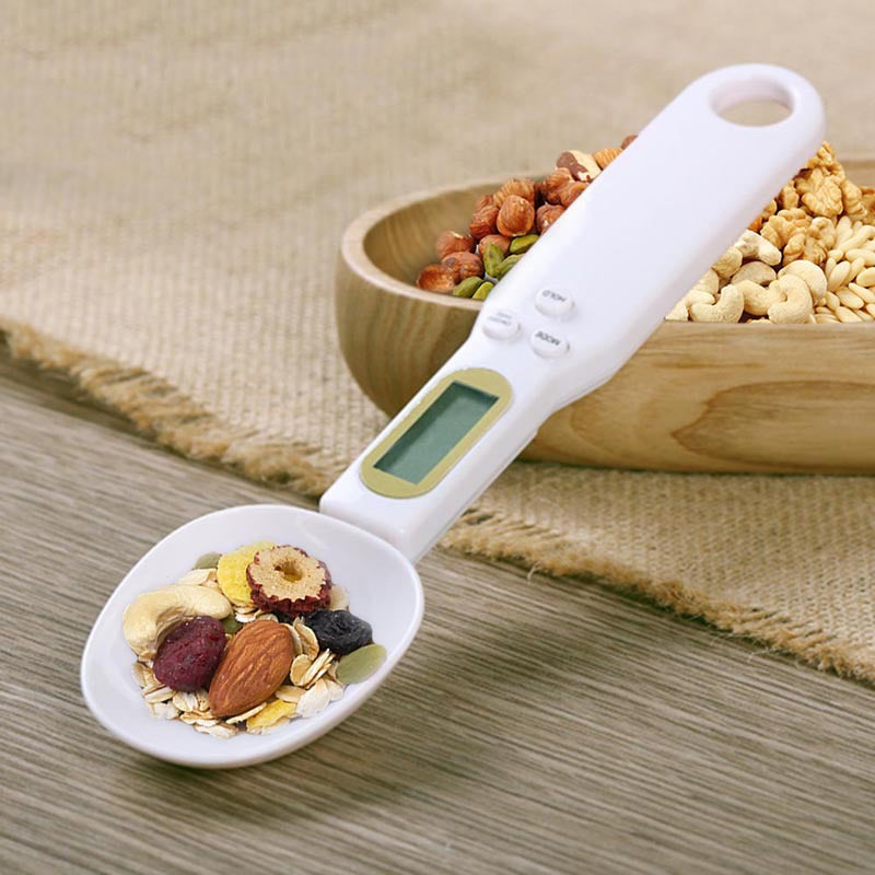 "Digitale Küchenwaage Löffel mit LCD-Anzeige - Elektronisches Messwerkzeug für Kochen und Backen - Ideal für Kaffee, Tee, Zucker - Präzises Wiegen bis 500g"