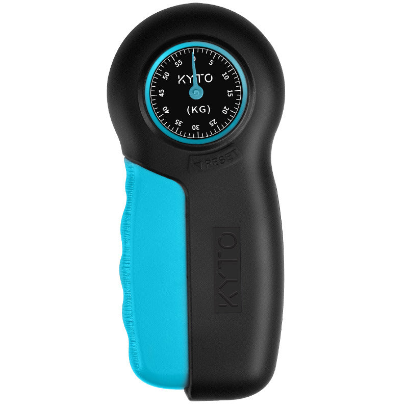 "Professionelle Kraft-Dynamometer Handgreifer in Blau-Schwarz und Grau-Schwarz - Perfekt zum Trainieren von Handgelenk und Fingern"