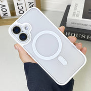 "JD Magnetische Matte Handyhülle - Rundum-Schutz, Sturzsicher, Anti-Fingerabdruck, Kompatibel mit iPhone Modellen"