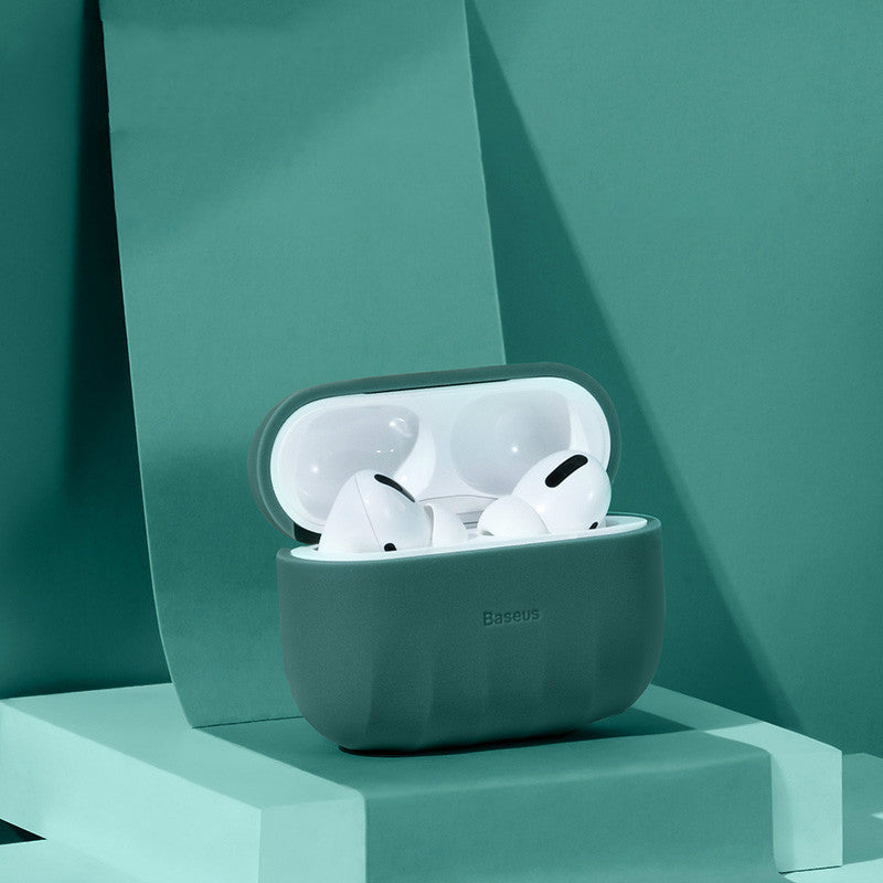 "Hochwertige Silikonhülle für Apple AirPods Pro - Lebensmittelechtes Material, Kompatibel mit iPhone Modellen"