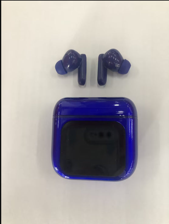 "Bluetooth Kabelloses Headset 54 mit ANC ENC Rauschunterdrückung - Lange Akkulaufzeit, Musikunterstützung, Digitales Display - Verschiedene Farben"