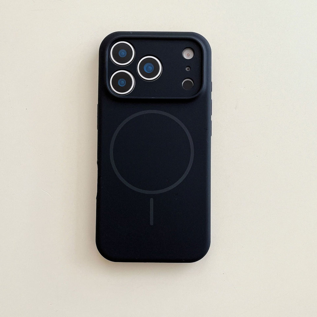 "Präzisionsgeschnittene Vollabdeckung Silikon Handyhülle mit Magnetverschluss - Stoßfest, Kratzfest für iPhone 17 Modelle"
