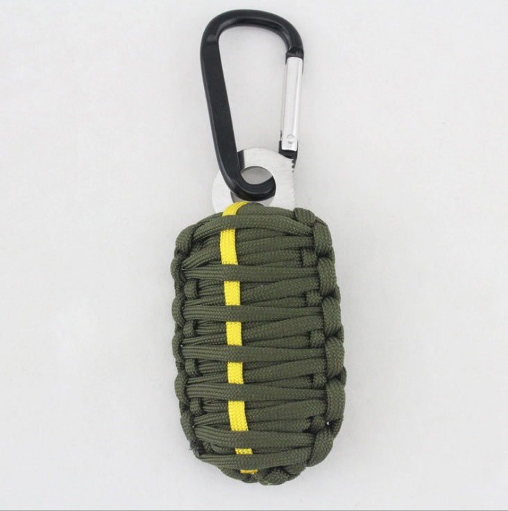 "EDC.1991 Outdoor Survival Kit: 15-in-1 Karabiner Set für Camping, Klettern & Radfahren - Kompakt und Stilvoll"