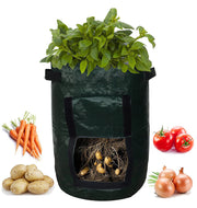 "PE-Gewebe Gartenpflanzsack - Atmungsaktiv, Wiederverwendbar & Ideal für Gesundes Pflanzenwachstum"