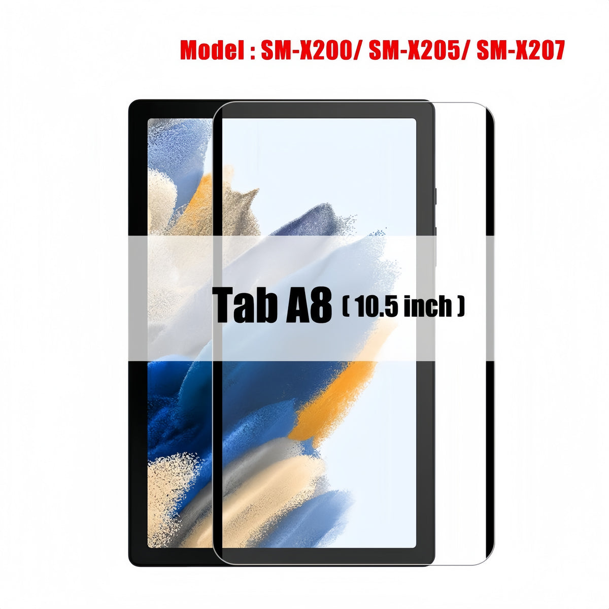 "Magnetischer Paperlike Bildschirmschutz für Galaxy Tab S6 Lite - Einseitig haftend"