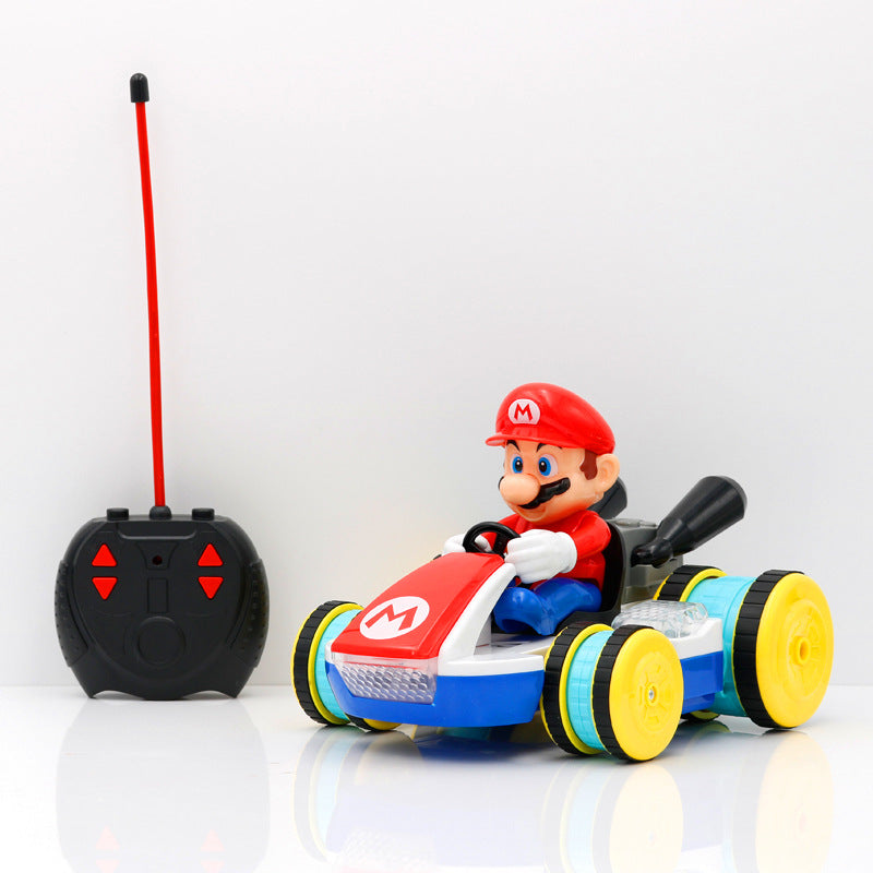 "Musik Kart Rennwagen Ferngesteuertes Stunt Auto, Maßstab 1:18, Kunststoff, Ideal für Kinder von 7-14 Jahren - Batterien Nicht Inklusive"
