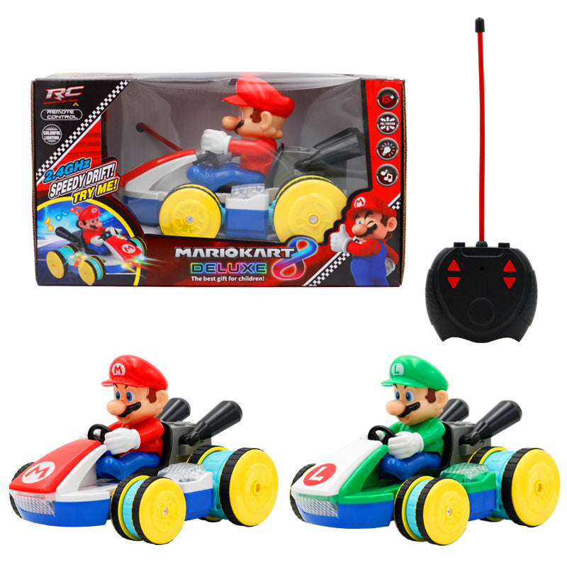 "Musik Kart Rennwagen Ferngesteuertes Stunt Auto, Maßstab 1:18, Kunststoff, Ideal für Kinder von 7-14 Jahren - Batterien Nicht Inklusive"