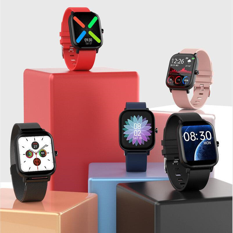 "X5 Smartwatch: Sportlich, Sauerstoff- & Herzfrequenzmessung, Blutdrucküberwachung - für Android und iOS"