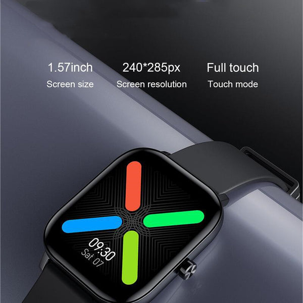 "X5 Smartwatch: Sportlich, Sauerstoff- & Herzfrequenzmessung, Blutdrucküberwachung - für Android und iOS"