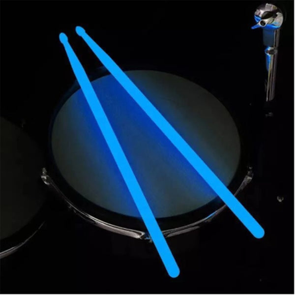 "Leuchtende Premium Schlagzeugstöcke - Perfekte Balance, Langlebige Fluoreszenz, Anti-Korrosion, Ideal für Drummer"